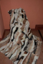 Lammfelldecke Streifenhörnchen geschoren 200x160cm